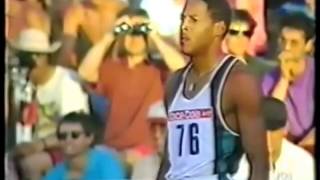 High Jump World Record  Javier Sotomayor 245m [upl. by Ekoorb]