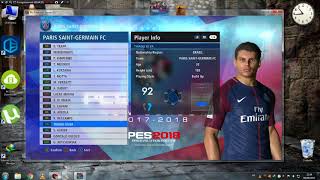 PES 2017 OPTION FILE 2017 2018 [upl. by Eadwine39]