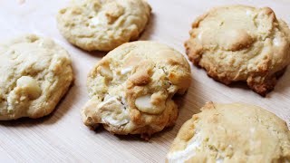 How to Make White Chocolate Macadamia Nut Cookies Recipe  The Sweetest Journey [upl. by Henriha273]