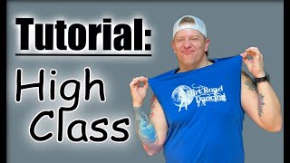 High Class Line Dance Tutorial [upl. by Keane]