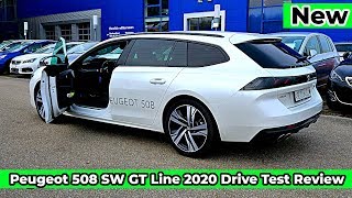 New Peugeot 508 SW GT Line 2020 Drive Test Review POV [upl. by Rosmunda]