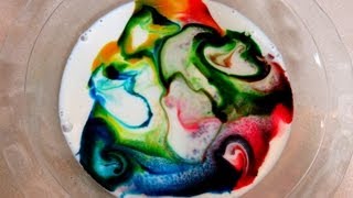 RAINBOW COLOURED MILK TRICK [upl. by Natsirc709]