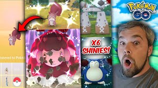 Shiny Skwovet Hunt New Max Pokémon ShinyDex Entry Glitch We got VERY Lucky Pokémon GO [upl. by Leamaj428]