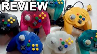 N64 Hori Mini Pad Controller Review amp Comparison [upl. by Popele]