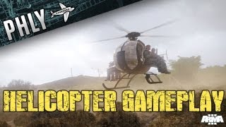 ARMA 3 III Helicopter Gameplay  Showcase  TrackIR 5 [upl. by Aynam]