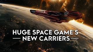 Hunternet Starfighter  NEW Space Game  Carrier Update [upl. by Ivo]