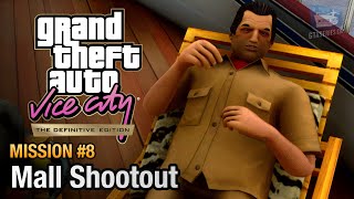 GTA Vice City Definitive Edition  Mission 8  Mall Shootout [upl. by Ahsenar9]