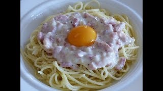 Les fausses Pâtes à la carbonara enfin à la française D [upl. by Donatelli]