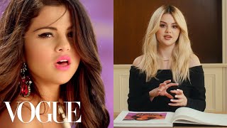 Selena Gomez Breaks Down 15 Looks From 2007 to Now  Life in Looks  Vogue [upl. by Vas]