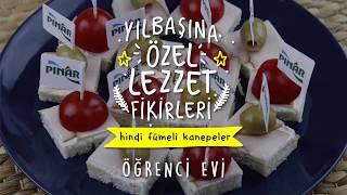 Hindi Fümeli Kanepe Nasıl Yapılır  Pratik Yılbaşı Sofrası Tarifleri [upl. by Anes]