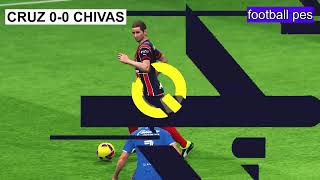 CRUZ AZUL vs CHIVAS en VIVO LIGA MX 2024  SIMULATION VIDEO PES 21 [upl. by Halverson]