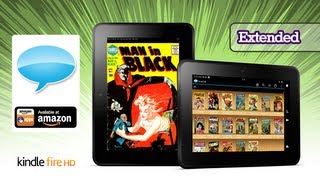 ComiCat on Kindle Fire HD  Extended Review [upl. by Kesley]