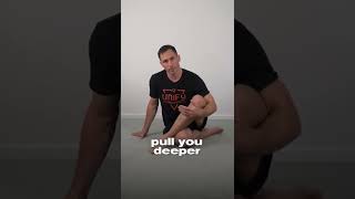 How To IMPROVE Hip External Rotation Using The Seated Glute Stretch [upl. by Etteyafal]