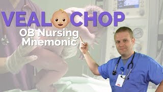 VEAL CHOP OB Nursing Mnemonic for Fetal AccelerationsDecelerations [upl. by Acnaib]