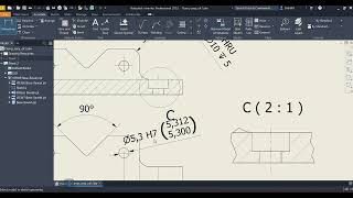 Autodesk Inventor Tutorial Create Part Drawing [upl. by Xino]