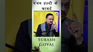 पंचम हल्दी के फायदे  Subhash Goyal turmeric ytshorts [upl. by Nairehs513]