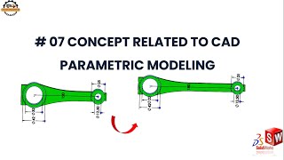 SolidWorks Tutorial  Parametric Modeling [upl. by Gotcher]