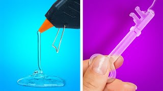 HOT GLUE GUN HACKS [upl. by O'Carroll]