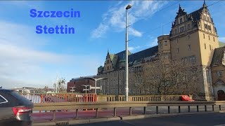 Szczecin 06 Walking tour Stettin 🏛 [upl. by Noeht]