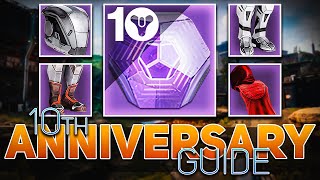 10th Anniversary Guide Engrams Armor amp Seal  Destiny 2 The Final Shape [upl. by Higgins]