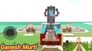 New Ganesh murti Mandir link🙏🤑indianbikedriving3dnewupdate viralreels [upl. by Lladnar]