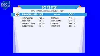 Ginninderra 1st Grade v Tuggeranong 1st Grade [upl. by Earised778]