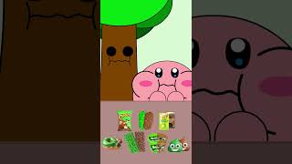 KIRBY VS MRTREE INCREDIBOX SPRUNKI  GREEN CHOCOLATE EMOJI MUKBANG [upl. by Ainot46]