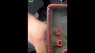 Mercedes w211 E320 valve cover breather gasket part 2 [upl. by Anairam]