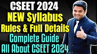 CSEET Complete Details 2024  ICSI CSEET NEW Rules 2024 🎓Company Secretary Course Entrance Exam 2024 [upl. by Eedissac]