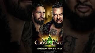 Seth Rollins vs Bronson Reed at Crown Jewel wwe wwewrestler wwesuperstar [upl. by Mirielle]