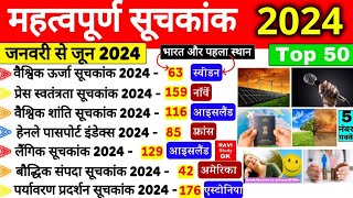 महत्वपूर्ण सूचकांक 2024  Suchkank 2024  Important Index Suchkank Current Affairs 2024  Gk Tricks [upl. by Etam]