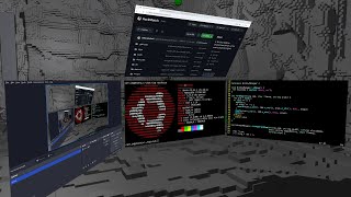 HackMatrix 3d Linux is open source now [upl. by Ellenij]