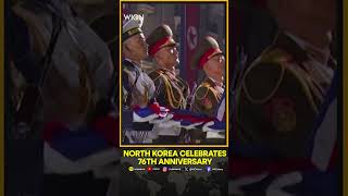 North Korea celebrated the 76th anniversary of the state’s foundation  WION Shorts [upl. by Ardnauq681]