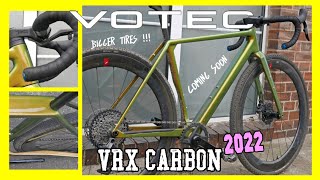 The new best gravel bike votec VRX carbon 2022 [upl. by Einuj]