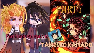 Past Hashiras react to Tanjiro KamadoPART 1Demon Slayer•••Read Text in the beginning of the video [upl. by Bohaty]