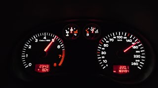 Audi A3 8P 16 FSI on the Autobahn [upl. by Neerhtak]