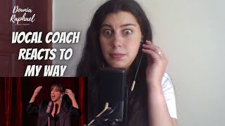 VOCAL COACH REACTS to Sydnie Christmas  My Way  BGT 2024 [upl. by Mortensen]