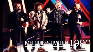 Melodifestivalen genom tiderna Melodifestivalen 1990 [upl. by Bywoods]