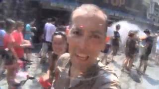 Songkran The worlds biggest water fight [upl. by Eiahpets]