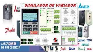 Descarga gratis el software VFD Simulador  Simulación de variadores de frecuencia [upl. by Mikel]