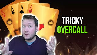 Tricky Overcall  Challenge Vs Pete [upl. by Ycram928]