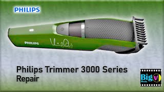 Hair Trimmer Repair at Home  how to repair hair trimmer  Philips Trimmer 3000 Series [upl. by Dyann]