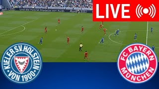 🔴LIVE Holstein Kiel gegen Bayern München  Bundesliga 202425  PES 21 Video Simulation Gameplay [upl. by Eustacia326]