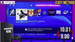 How to Downgrade PS4 from 1001 to 900 Reverting PS4 to 900 [upl. by Rangel200]