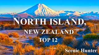 Top 12 Places To Visit In North Island New Zealand [upl. by Lunn]