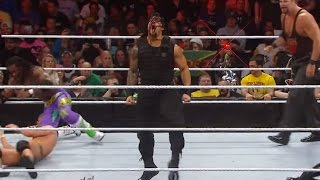 Roman Reigns makes a dominant Royal Rumble Match debut [upl. by Virgil663]