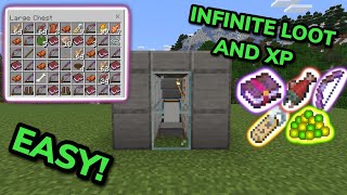 BEST 121 AUTOMATIC FISH FARM TUTORIAL in Minecraft Bedrock MCPEXboxPS4Nintendo SwitchPC [upl. by Anaig]