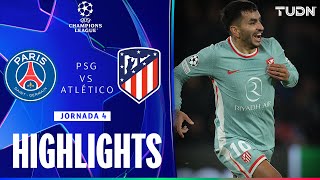 HIGHLIGHTS  PSG vs Atlético Madrid  UEFA Champions League 2425  TUDN [upl. by Keiryt385]