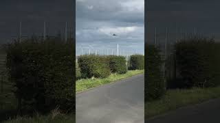 Eurofighter Typhoon T3 Coming In to Land At Warton Runway 0725 [upl. by Huff304]