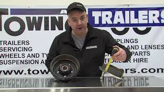 How to measure and identify a trailer brake [upl. by Annoit]